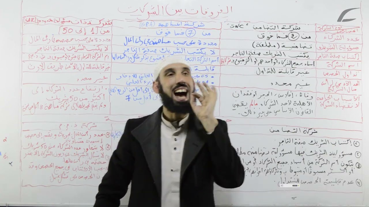 الفروقات بين الشركات