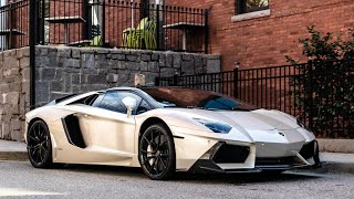 Lamborghini racing Flame Spitting Aventador S in [4K] screenshot 5