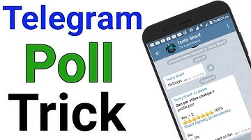 How To Create Poll On Telegram🔥🔥How To Make Poll In Telegram Channel🔥🔥Telegram Poll Bot