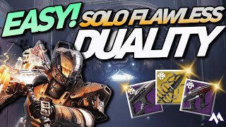 SOLO Flawless DUALITY ! How ANYONE Can SOLO DUALITY | Destiny 2