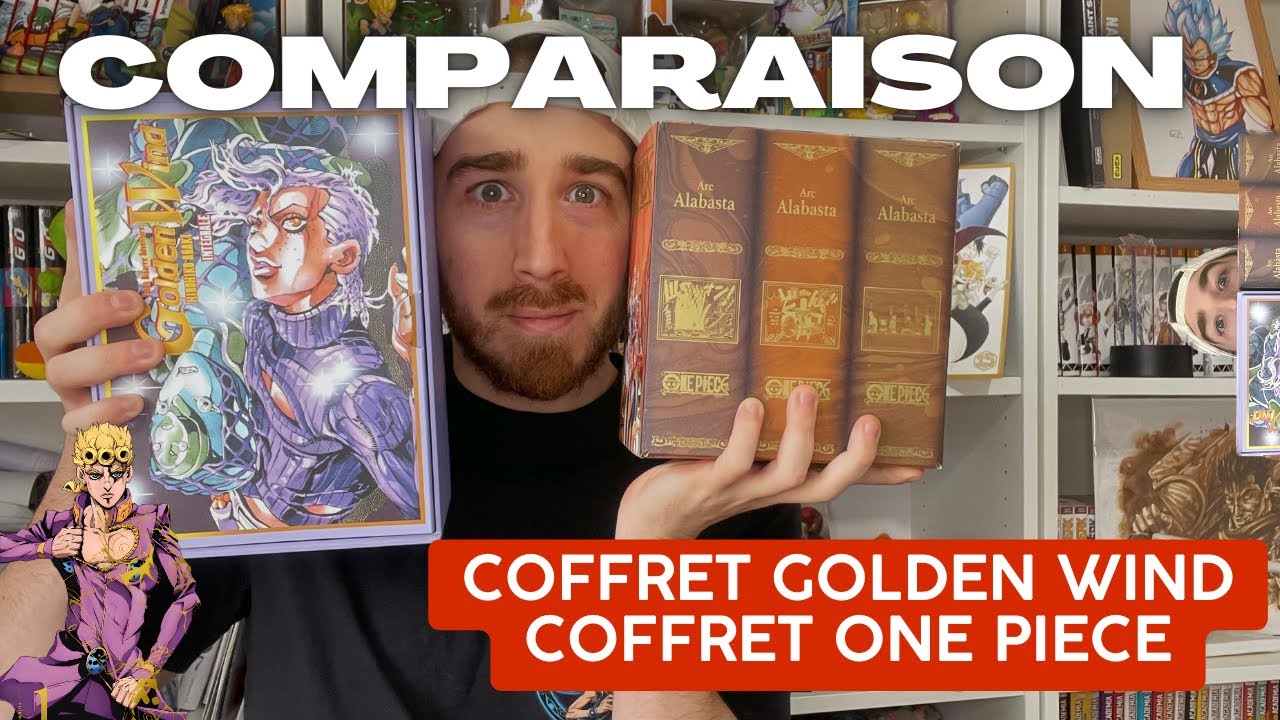 Comparaison Coffret Golden Wind et Coffret One Piece - YouTube