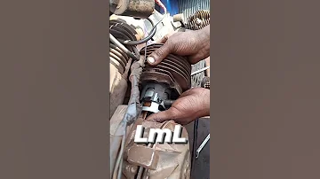 LML Vespa Ka Block Piston Fit Ho Raha Hai Lml Youtube Viral Splendor Video 
