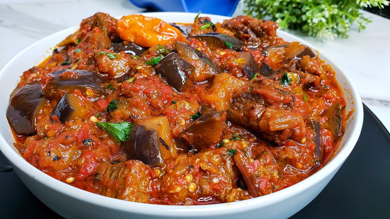 BEEF AND SCARLET EGGPLANT STEW - Instituto Brasil a Gosto