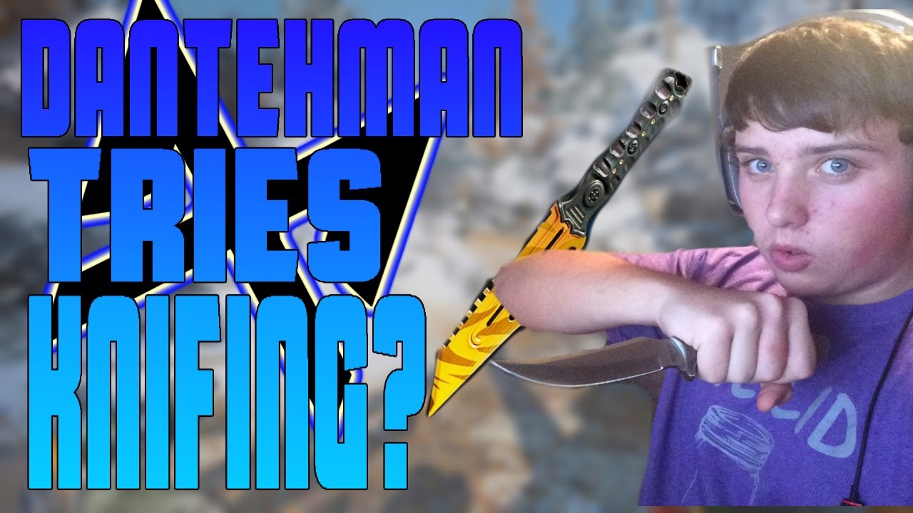 DanTehMan Tries Knifing!?!? ( Black Ops 3 Cut Comm)