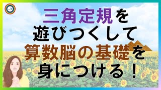 三角定規を遊び尽くして、算数脳の基礎を身につける！AMAZON部門別ベストセラー第1位！書籍「スゴイ！三角定規つき三角パズル」2分内容紹介