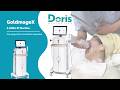 GoldmageX 6.78Mhz RF Machine for Anti-aging Wrinkle Removal and Skin Rejuvenation