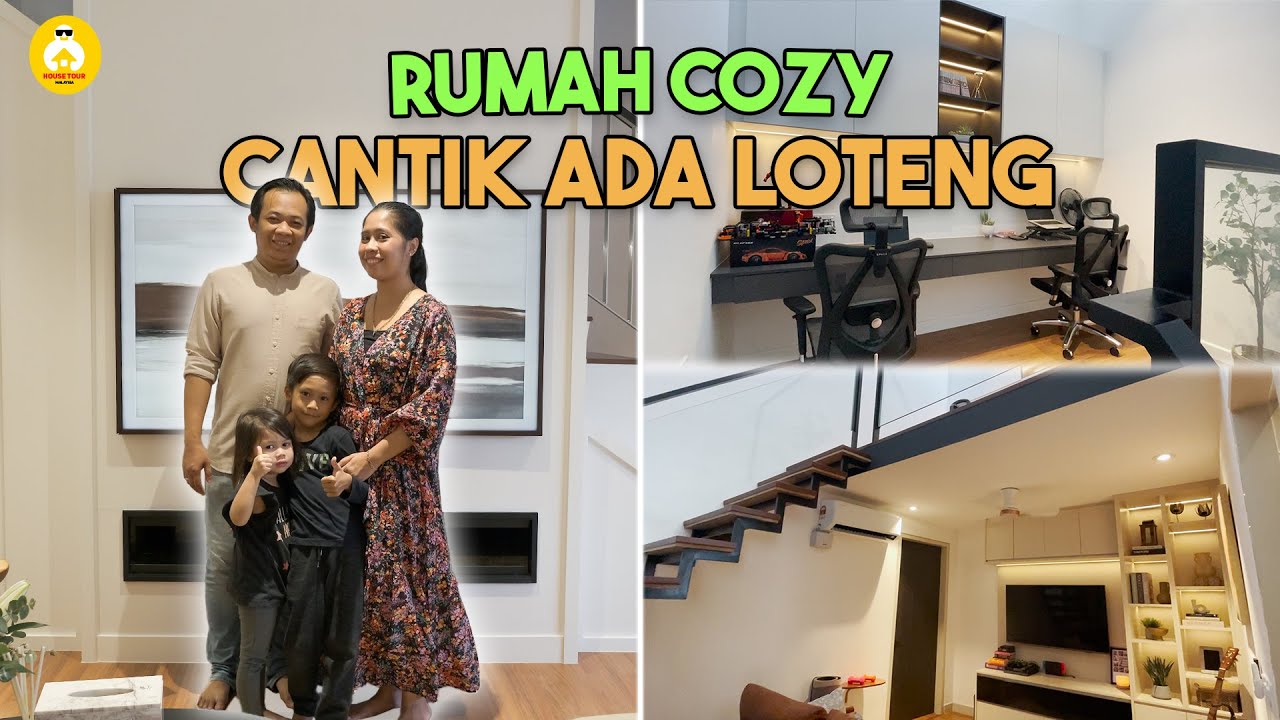 HOUSE TOUR EP 66 : RUMAH TERES CANTIK , ADA MINI OFIS ATAS LOTENG!