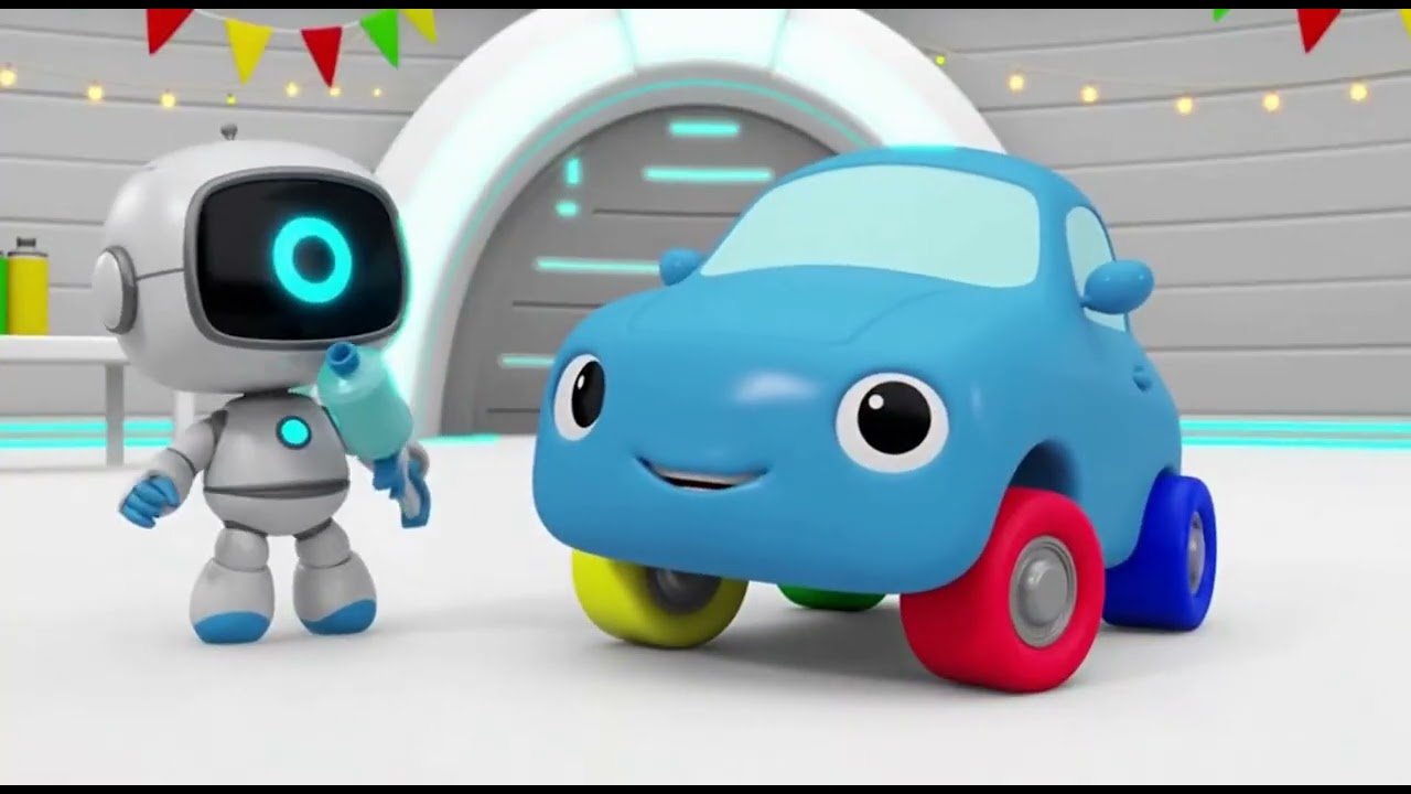 Zippy’s Square Wheels Adventure! 🚙💨 | Fun Kids Cartoon | Shapes Learning
