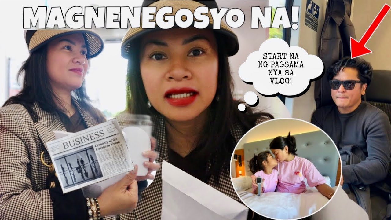 SASALI NA SYA SA VLOG!😱 PUNTA SA BANK AT TRAVEL ULIT! 😍 TEAM BLENDED