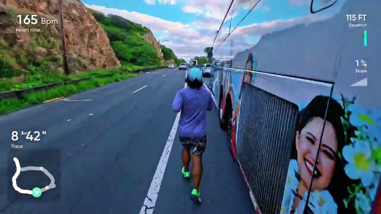 Morning run: Backside of Diamond Head 1/16/2026