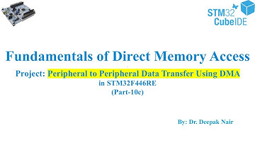Peripheral To Peripheral Data Transfer Using DMA