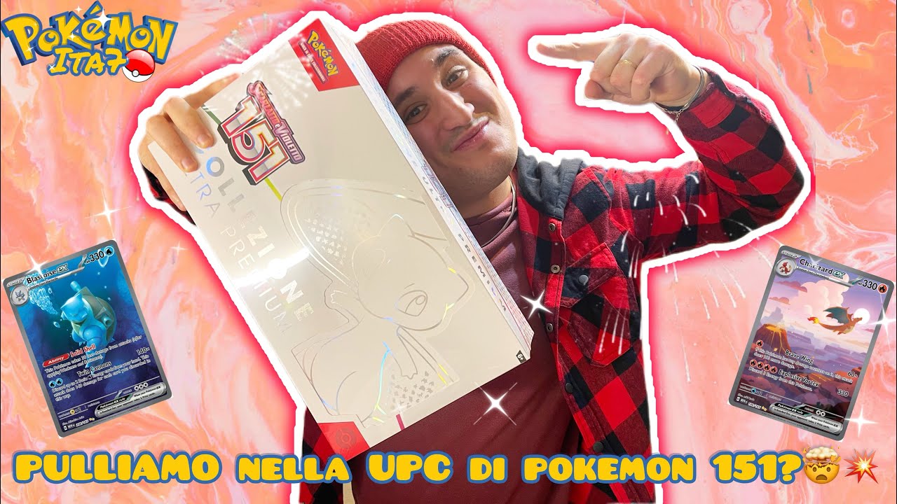 APRO LA COLLEZIONE ULTRAPREMIUM DI MEW🤩 POKEMON 151 FACCI SOGNARE‼️ ...