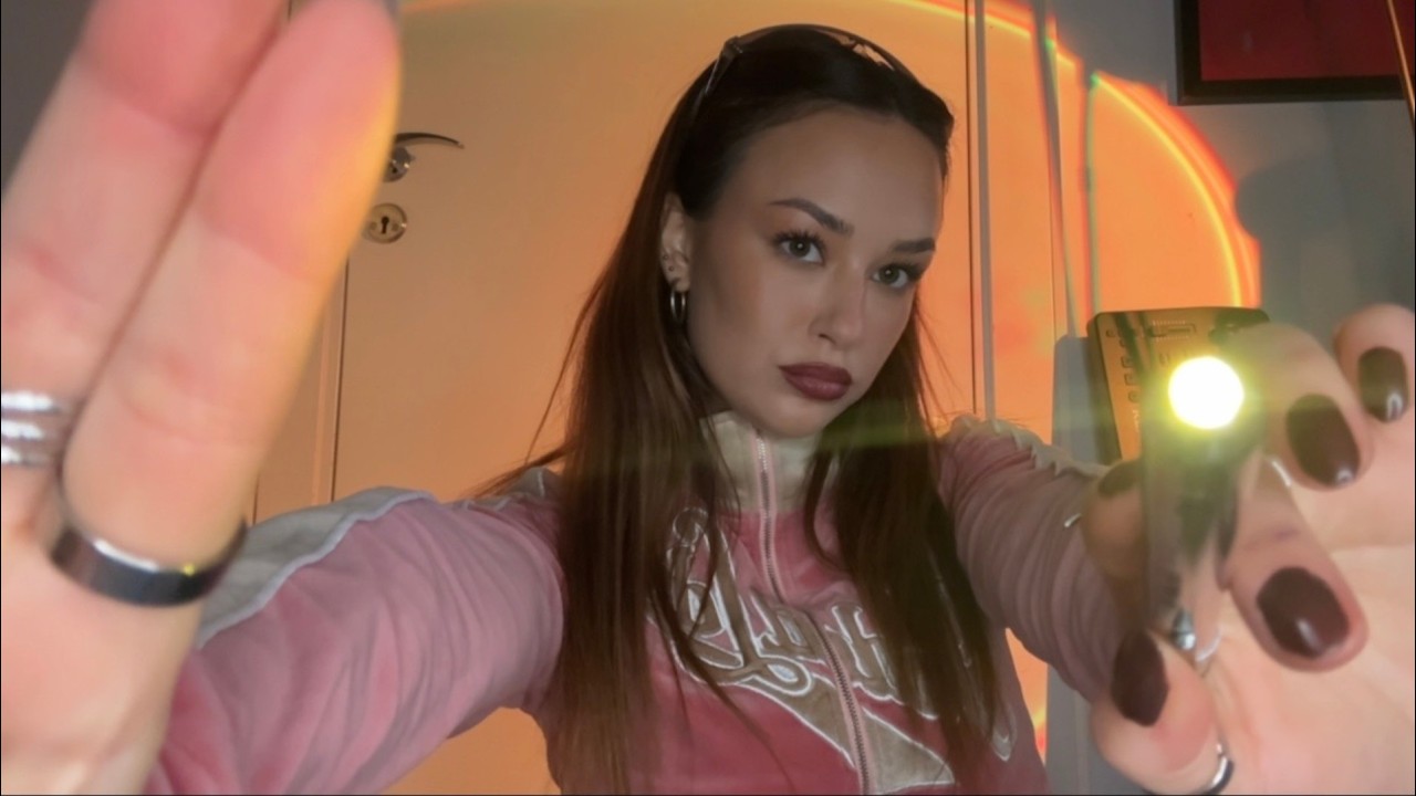 [ASMR] fast & aggressive eye tests & instructions‼️