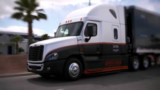 Detroit Dt12 Training In A Freightliner  Engine Braking