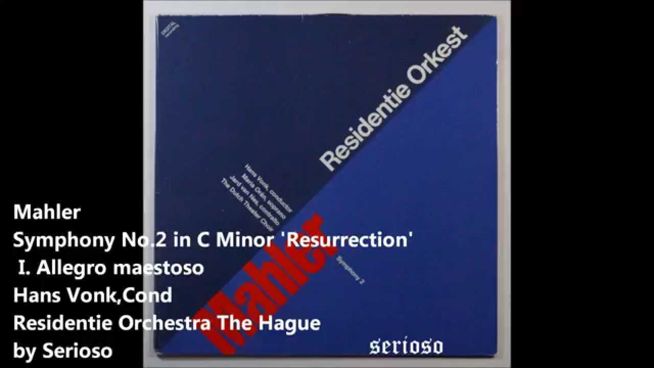 mahler,symphony no 2, 1stmov, hans vonk