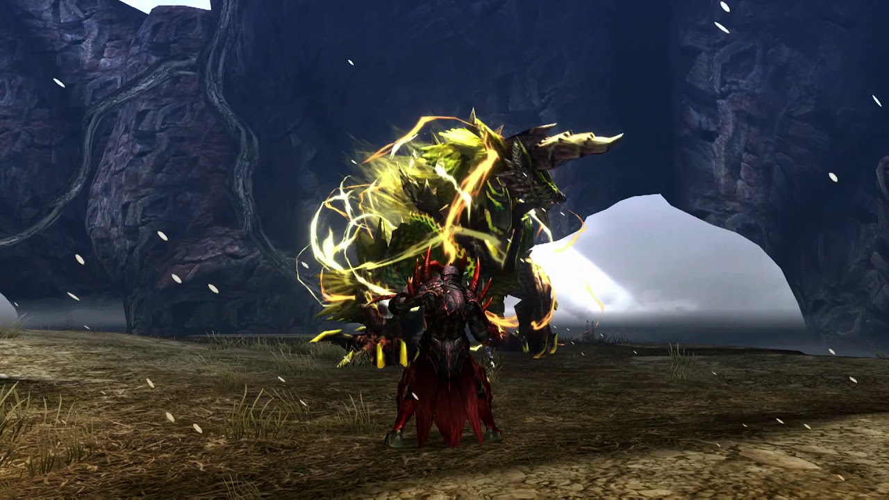 MHXX】金雷公ジンオウガの咆哮10分耐久 - YouTube
