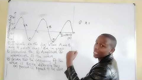 WAVES 1. DISPLACEMENT- DISTANCE GRAPH ANALYSIS