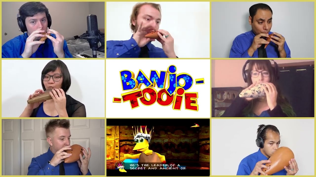 Jinjo Village - Banjo-Tooie - Ocarina Cover || Ocabanda