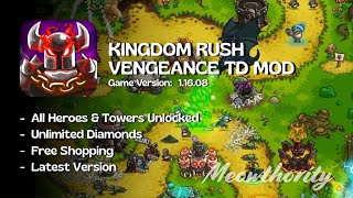 Kingdom Rush Vengeance TD Game MOD! All Heroes & Towers Unlocked, Free Shopping! LATEST VERSION!! screenshot 4
