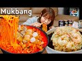 🔥곱창쭈꾸미짬뽕+새우볶음밥🍤 얼큰~한 해장짬뽕에 대창 토핑?!😲 (ft.클룹 제로소다) SPICYNOODLE MUKBANG ASMR EATINGSHOW REALSOUND 요리 먹방