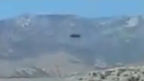 Real UFO Footage - Caught on Camera Near Area 51 - A Closer Look