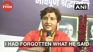Sadhvi Pragya's 'Marak Shakti' remark on Jaitley & Sushma's demise, says Opp up to something