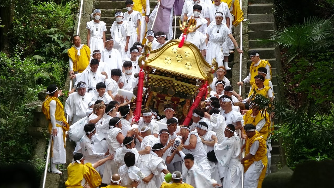 令和4年 和歌祭 神輿下ろし・神輿出立式・神輿渡り 紀州東照宮
