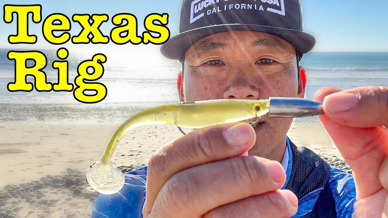 Texas Rig - the BEST Weedless and Snagless option for Surf Fishing