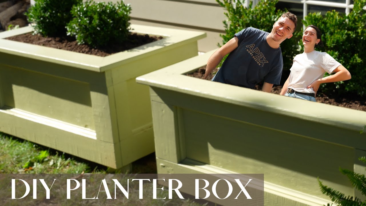 DIY PLANTER BOX | How to Build | French Inspired Raised Garden Bed | Home & Gardens
