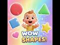 Shapes Song for Kids | Learn Circle, Square, Triangle &amp; More | Preschool Learning Video