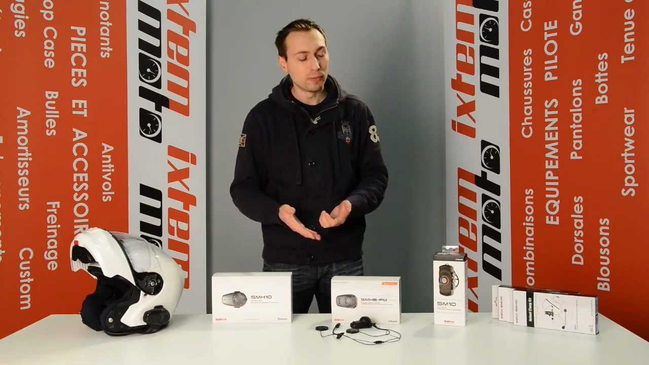 Intercoms Bluetooth SENA présentés par IXTEM MOTO