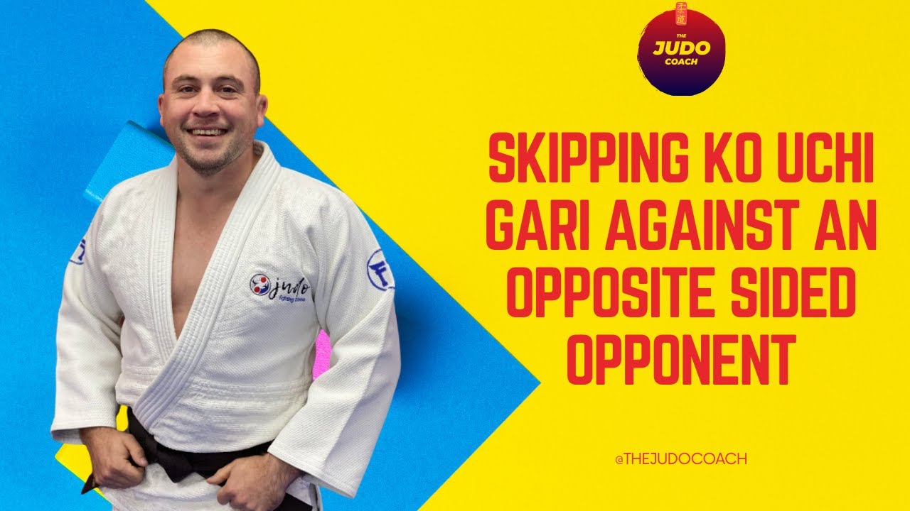 Skipping Ko Uchi Gari against an opposite sided opponent
