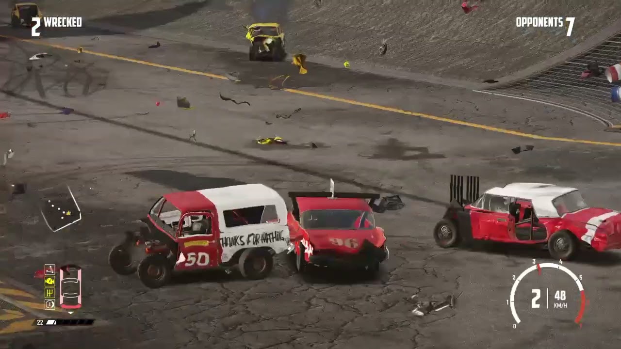 Wreckfest: MULTI CAMERA DERBY SIMULATION - the best car destruction game ever made?