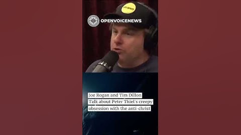 Joe Rogan and Tim Dillon unpack Peter Thiel’s bizarre fascination with the Antichrist 🎧