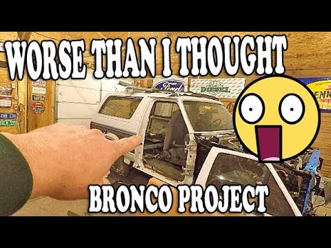 THIS is WORSE Than I THOUGHT! Ford BRONCO Project - YouTube