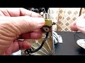 Remove & Replace the Light Switch on a Singer 221 Featherweight