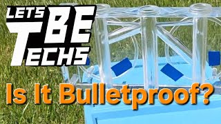 Testing HVAC parts for bulletproof traits!