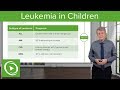 Leukemia in Children – Pediatrics | Lecturio