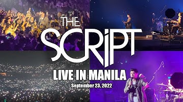 (FULL CONCERT) THE SCRIPT LIVE IN MANILA 2022