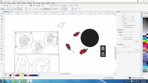 Cách vẽ đường viền đối tượng nhanh chóng trong CorelDraw