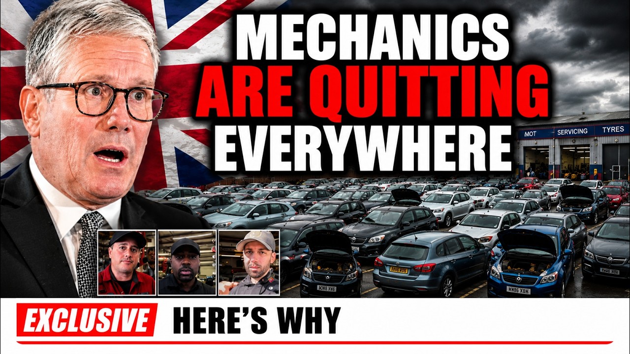 Car Mechanics Are Quitting Across the UK — Nobody Wants These Jobs in 2026