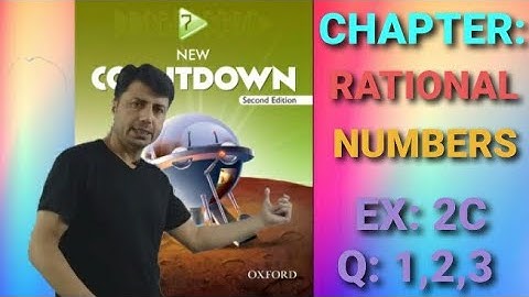 EX: 2C  Q: 1,2,3  CLASS: VII  BOOK: NEW COUNT DOWN-7