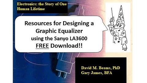 One Human Lifetime Project   Resources for Graphic Equalizer