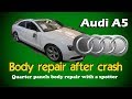 Audi A5.  Full body repair. Полный ремонт кузова.