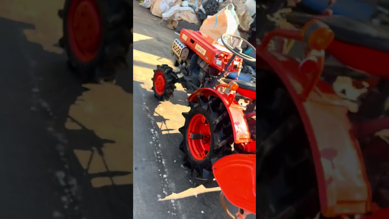 愛知県津島市 クボタ トラクター B5000 4WD ロータリー幅1100mm 家庭