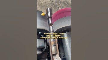 Restore Metal to Its Original Shine – Fast Rust & Scale Removal!#rustremoval #surfacefinishing