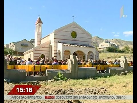 რუსთავში კათოლიკური ეკლესია გაიხსნა