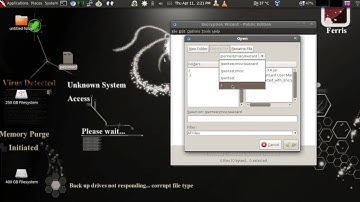 Encryption Wizard in Backtrack 5 R3