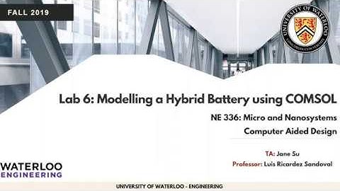 NE 336 | Lab 6 Tutorial: Modelling a Zinc Half Cell Hybrid Battery using COMSOL 5.3