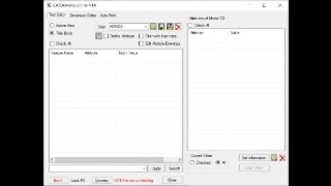 Automatically edit title blocks, create BOM, rename drawing numbers, print automatically...